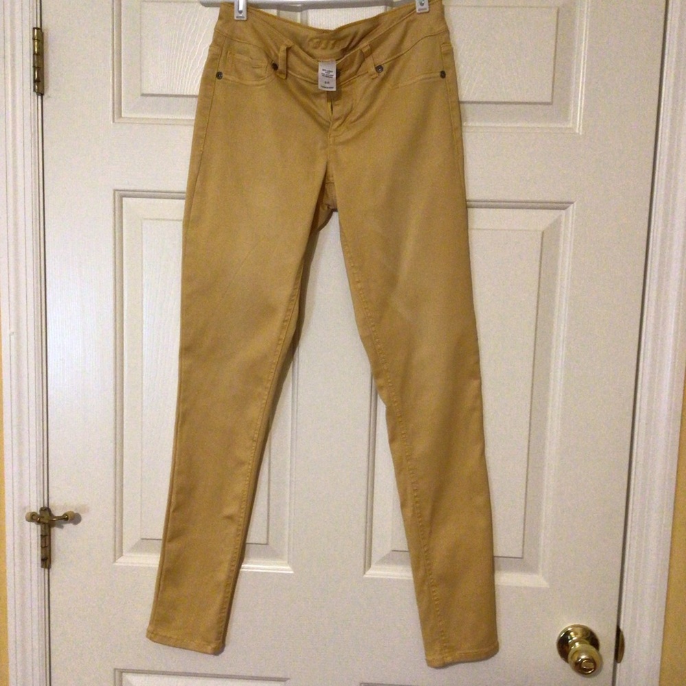 Maurices Mustard Yellow Pants